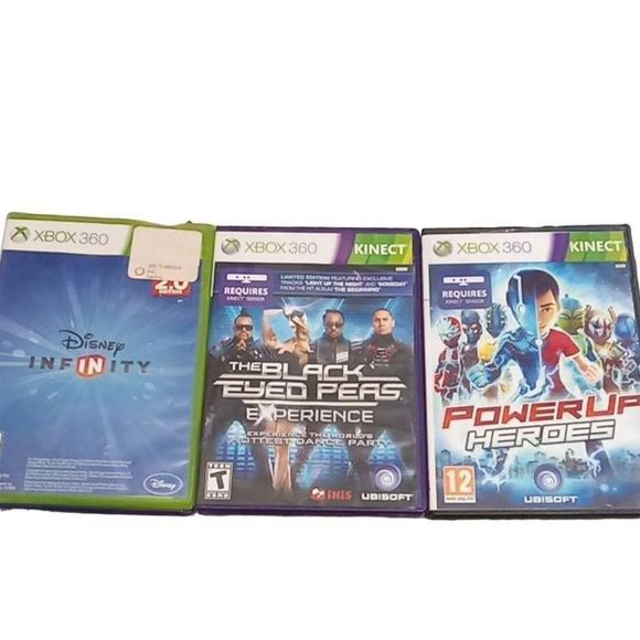 Xbox 360 Kinect‎ Sensor with Games - Picture 4 of 5